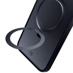 3mk Smoke Case Mag&Stand skirtas Apple iPhone 16 Pro Max - juodas -- iPhone 16 Pro Max