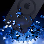 3mk Smoke Case Mag&Stand skirtas Apple iPhone 16 Pro Max - juodas -- iPhone 16 Pro Max