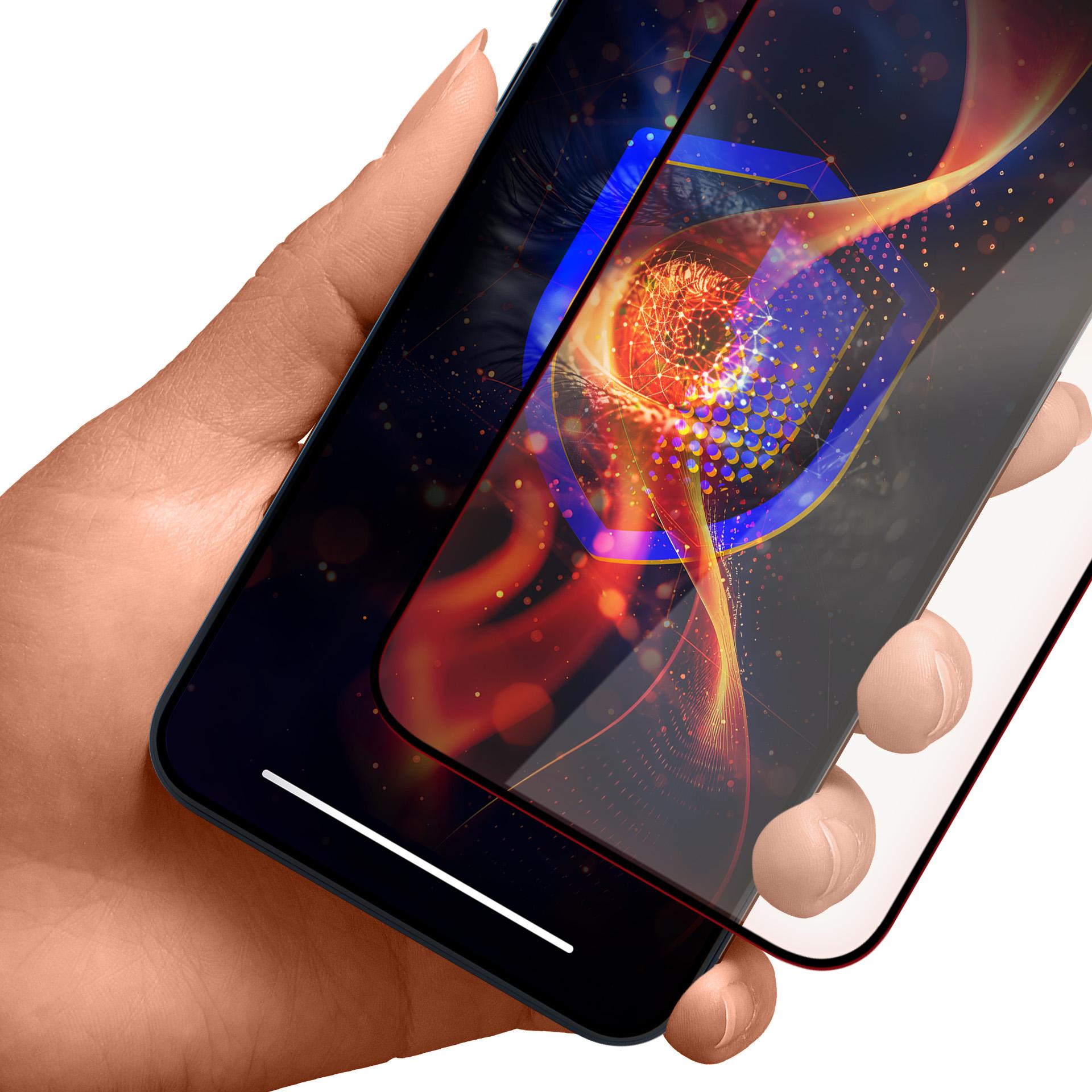 Grūdinto stiklo 3mk akių priežiūros priemonė, skirta Apple iPhone 14 Pro