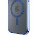 3mk Frosty MagCase mėlynas dėklas, skirtas Apple iPhone 16 Pro Max – skaidrus