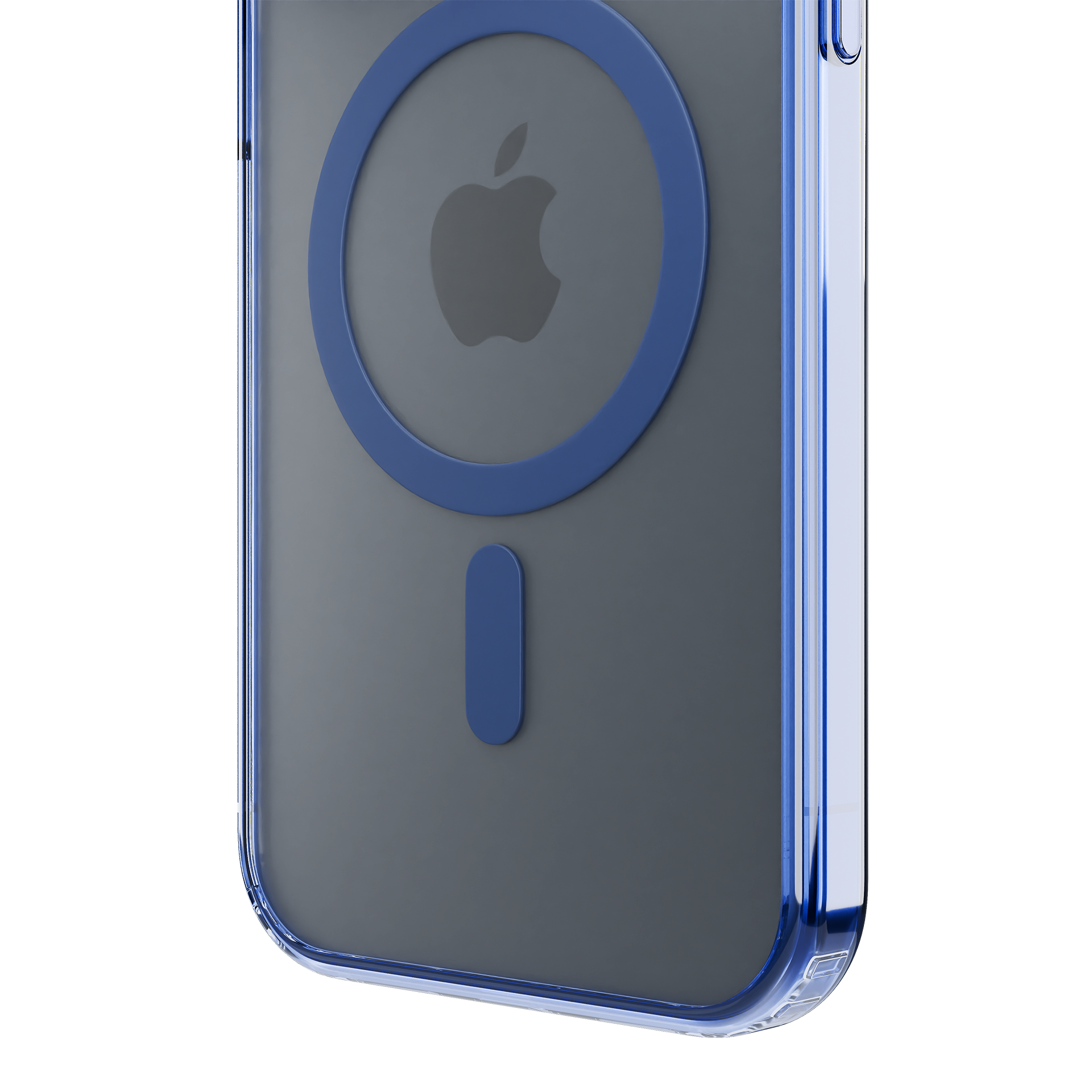 3mk Frosty MagCase mėlynas dėklas, skirtas Apple iPhone 16 Pro Max – skaidrus