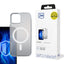 3mk Frosty MagCase White, skirtas Apple iPhone 14 Plus - baltas