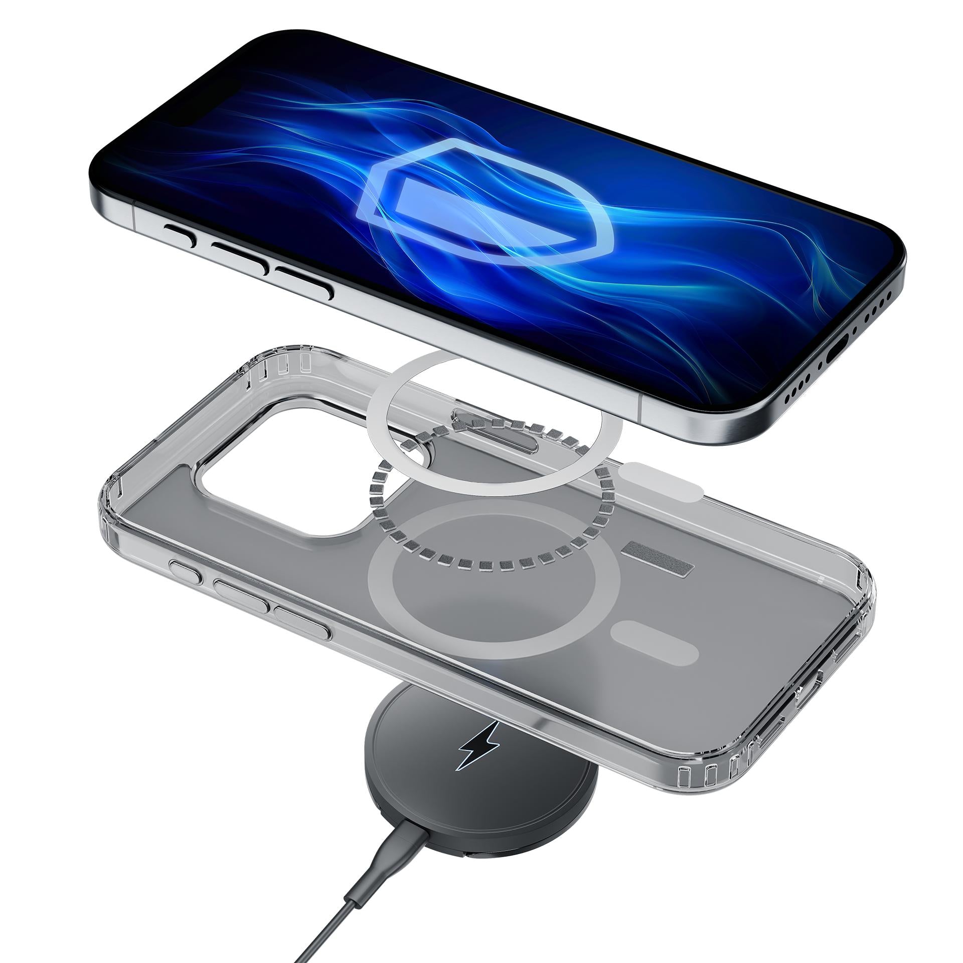 3mk Frosty MagCase baltas Apple iPhone 16 Pro - baltas -- iPhone 16 Pro