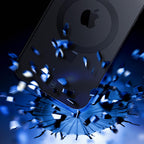 3mk Smoke Case Mag&Stand, skirtas Apple iPhone 12 pro max - juodas -- iPhone 12 Pro Max