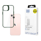 3mk Satin Armor Case+ žalias Apple iPhone 14 dėklas - skaidrus -- iPhone 14