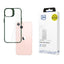 3mk Satin Armor Case+ žalias Apple iPhone 14 dėklas - skaidrus -- iPhone 14
