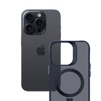 3mk Smoke Case Mag&Stand, skirtas Apple iPhone 13 pro max - juodas