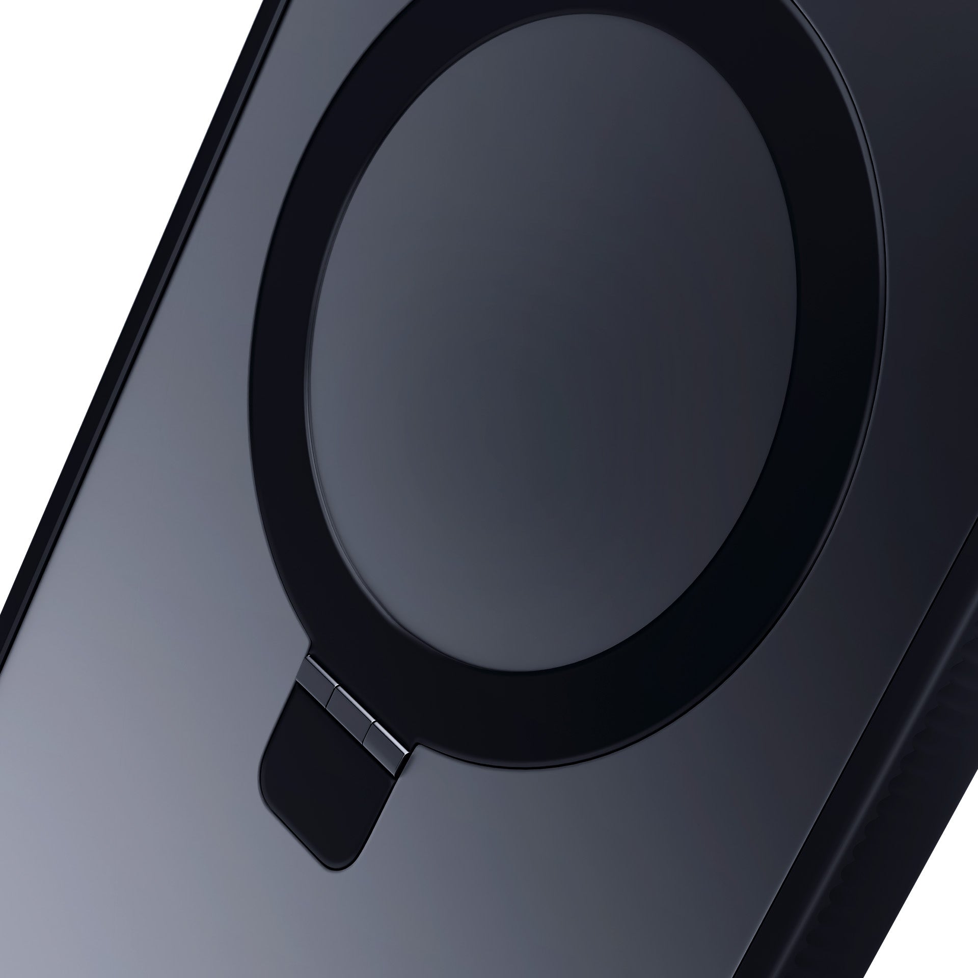3mk Smoke Case Mag&Stand, skirtas Apple iPhone 13 pro max - juodas