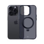 3mk Smoke Case Mag&Stand, skirtas Apple iPhone 13 pro max - juodas