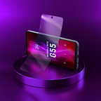 Hibridinis stiklas 3mk FlexibleGlass, skirtas Motorola Moto G55 5G -- Motorola Moto G55 5G