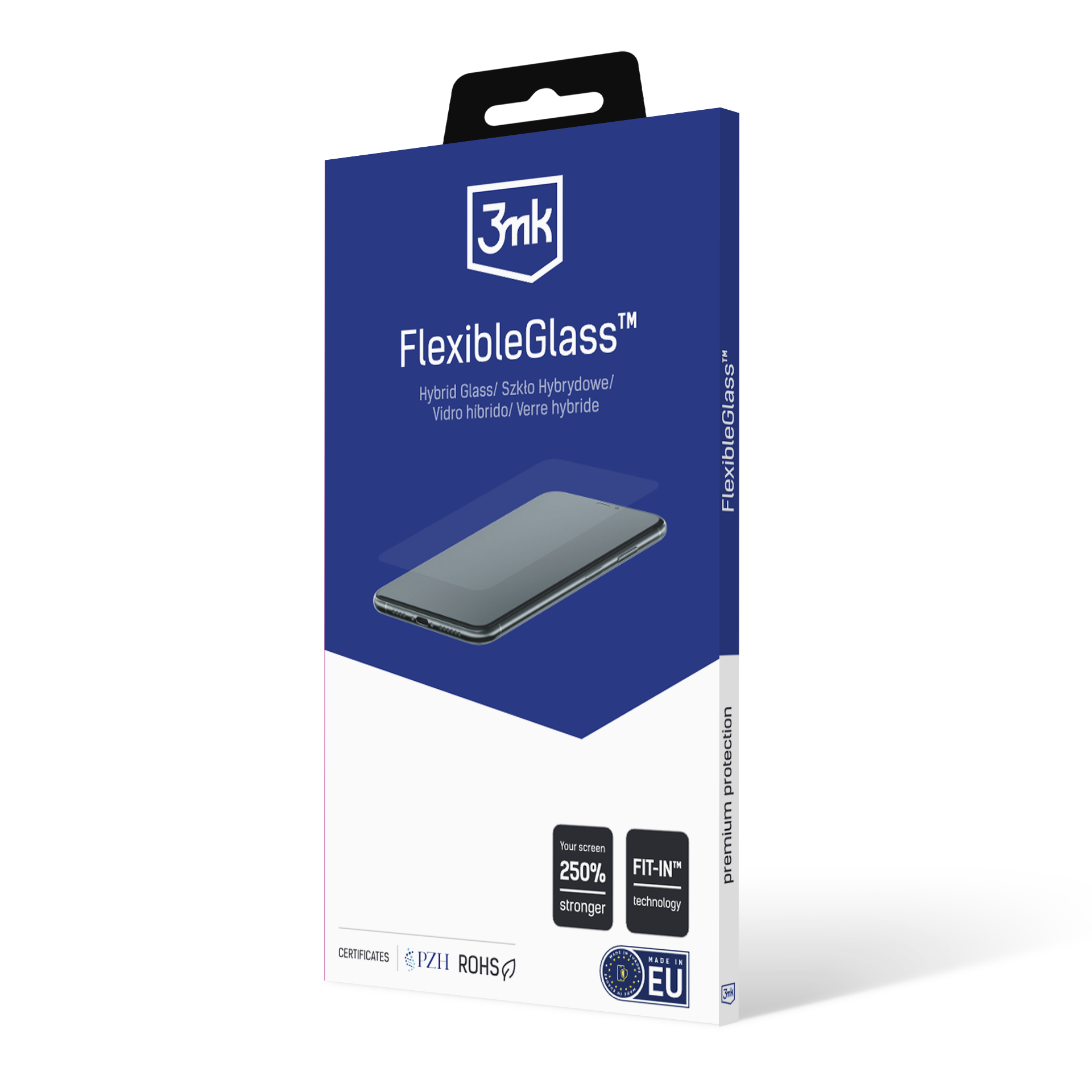 Hibridinis stiklas 3mk FlexibleGlass, skirtas Motorola Moto G55 5G -- Motorola Moto G55 5G