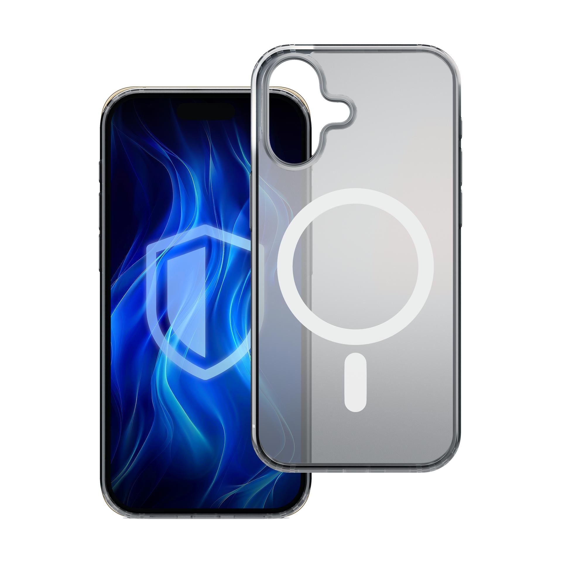 3mk Frosty MagCase White, skirtas Apple iPhone 16 - baltas
