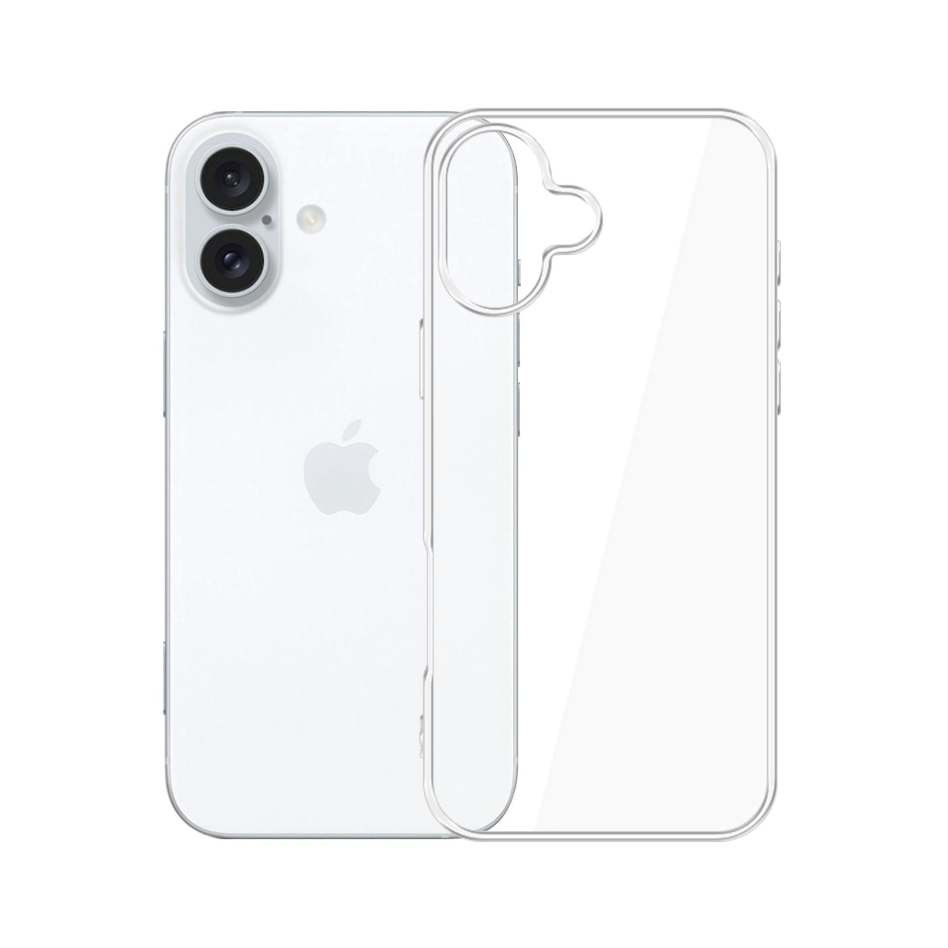 3mk Clear Case Eco, skirtas Apple iPhone 16 plus - skaidrus