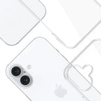3mk Clear Case Eco, skirtas Apple iPhone 16 plus - skaidrus