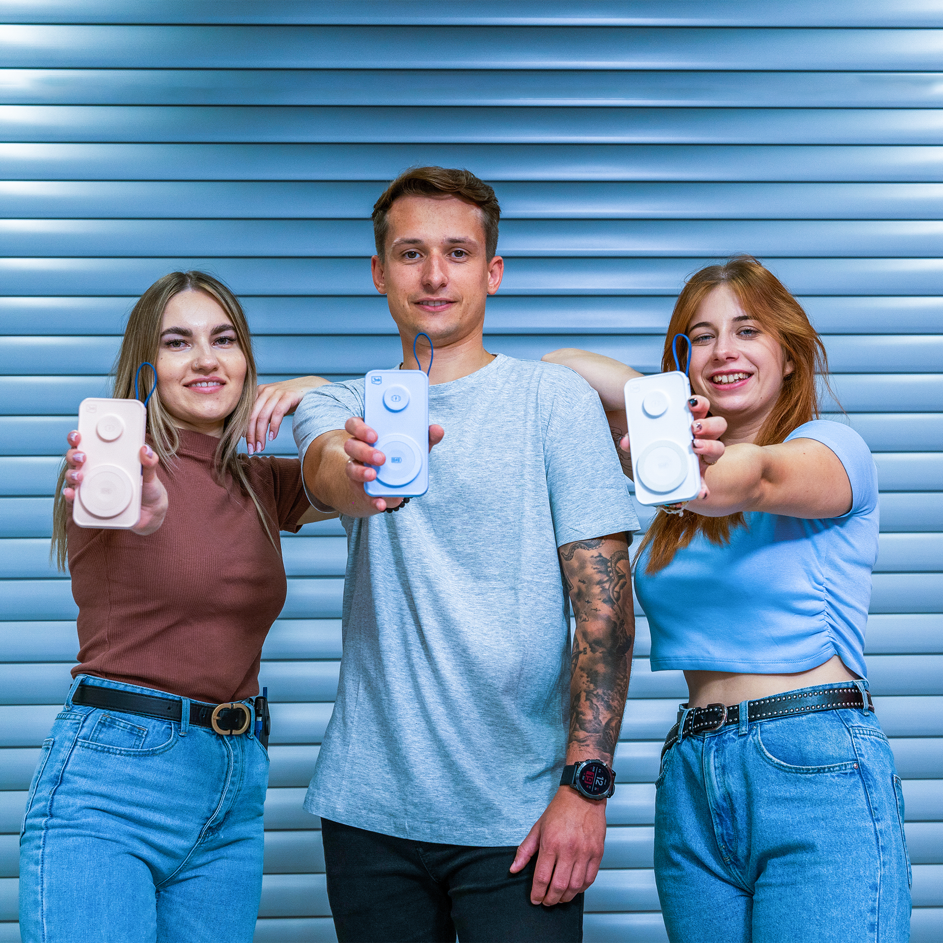 3mk išorinė baterija PastelUp 10,000mAh 22.5W USB 1A1C - rožinė