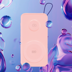 3mk išorinė baterija PastelUp 10,000mAh 22.5W USB 1A1C - rožinė