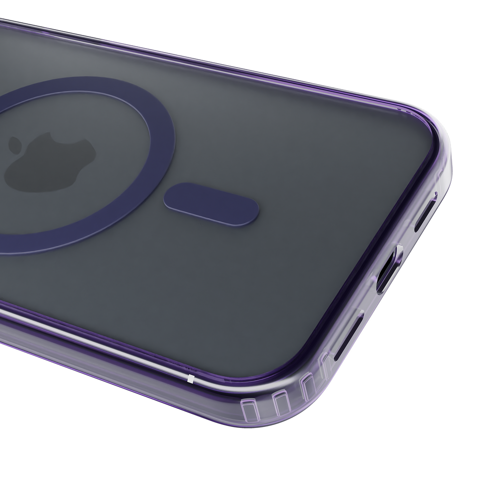 3mk Frosty MagCase violetinis dėklas Apple iPhone 13 Pro - violetinis -- iPhone 13 Pro