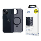 3mk Smoke Case Mag&Stand, skirtas Apple iPhone 14 plus - juodas
