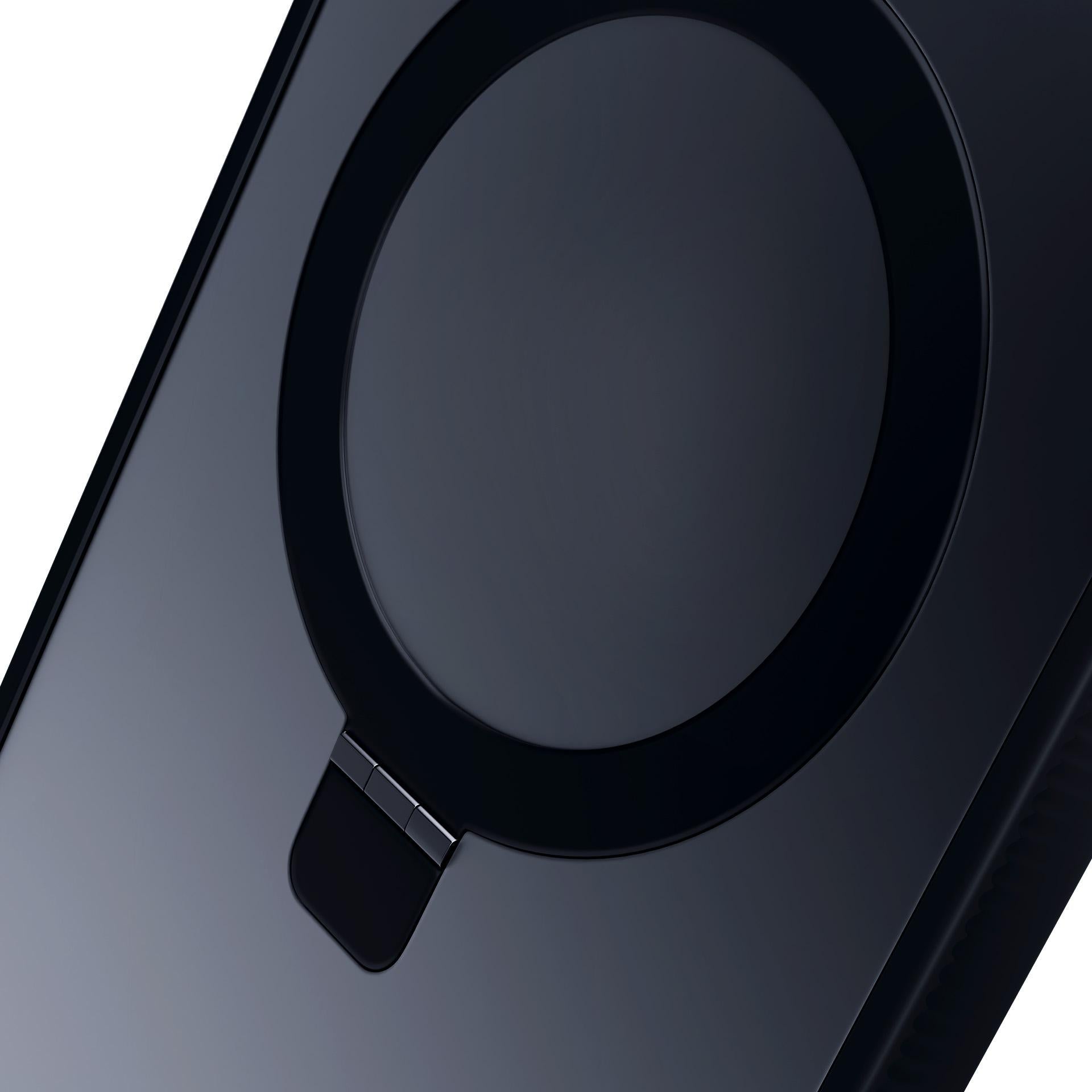 3mk Smoke Case Mag&Stand, skirtas Apple iPhone 14 plus - juodas