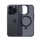 3mk Smoke Case Mag&Stand skirtas Apple iPhone 14 Pro Max - juodas -- iPhone 14 Pro Max