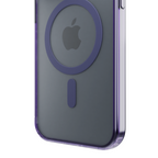 3mk Frosty MagCase Purpurinis dėklas, skirtas Apple iPhone 15 Pro – violetinis