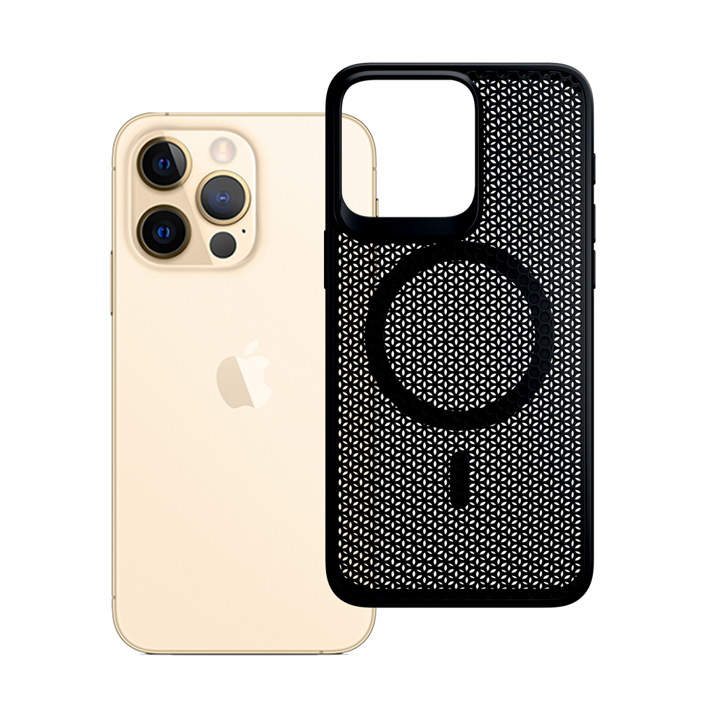 3mk COOLing MagCase dėklas, skirtas Apple iPhone 13 Pro Max - juodas