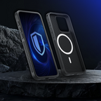3mk COOLing MagCase dėklas, skirtas Apple iPhone 15 Pro Max - juodas
