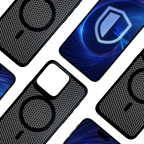 3mk COOLing MagCase dėklas, skirtas Apple iPhone 15 Pro Max - juodas