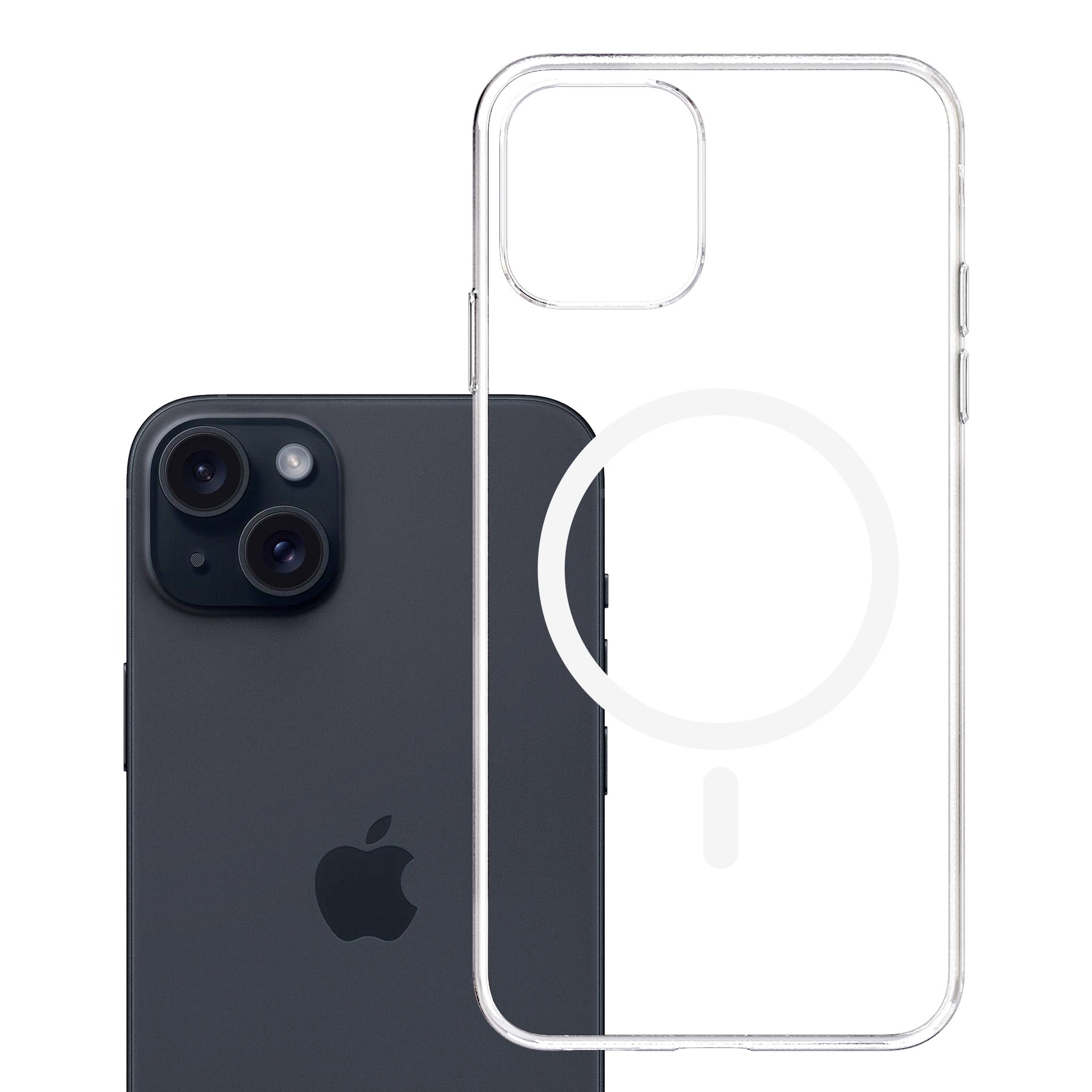 3mk Clear MagCase skirtas Apple iPhone 15 Plus - skaidrus -- iPhone 15 Plus
