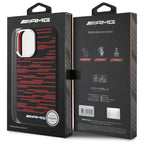 AMG silikoninis MagSafe dėklas iPhone 16 – juodas