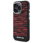 AMG silikoninis MagSafe dėklas iPhone 16 Pro Max – juodas