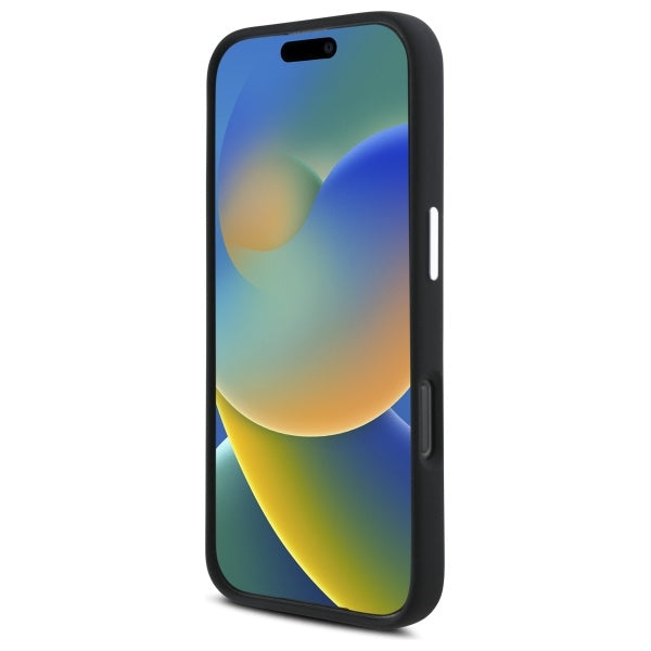 AMG silikoninis MagSafe dėklas iPhone 16 Pro Max – juodas