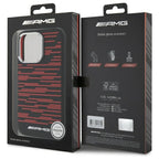 AMG silikoninis MagSafe dėklas iPhone 16 Pro Max – juodas