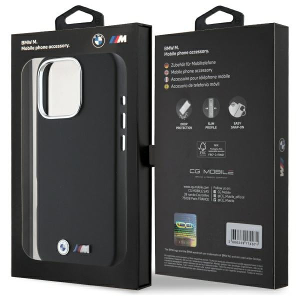 BMW M MagSafe dėklas iPhone 16 Pro Max – juodas -- iPhone 16 Pro Max