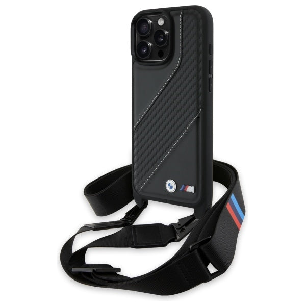 BMW M Edition dėklas iPhone 16 Pro Max – juodas