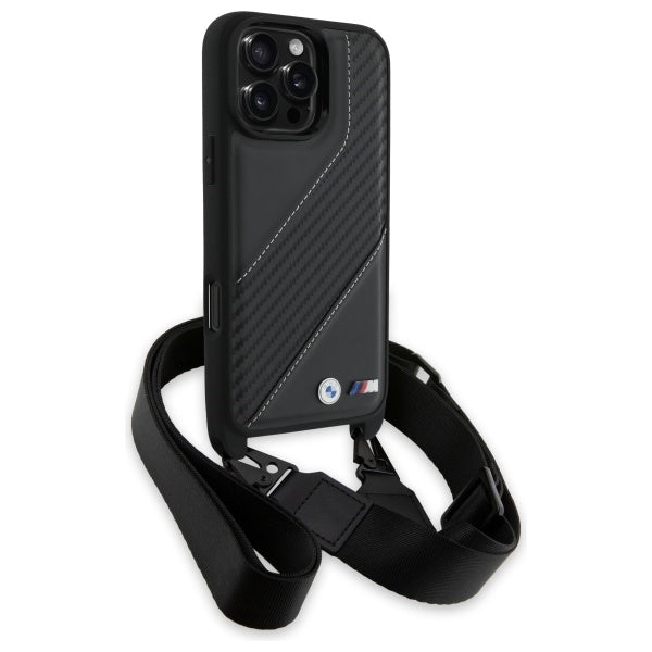 BMW M Edition dėklas iPhone 16 Pro Max – juodas