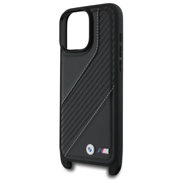 BMW M Edition dėklas iPhone 16 Pro Max – juodas