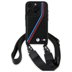 BMW M Edition Carbon dėklas iPhone 16 Pro Max – juodas