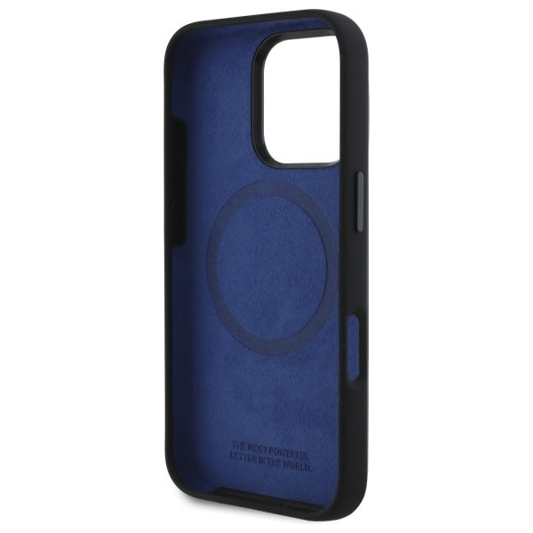 BMW MagSafe dėklas iPhone 16 Pro – juodas