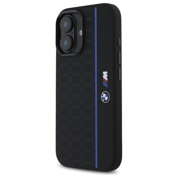 BMW MagSafe dėklas iPhone 16 6.1 – juodas