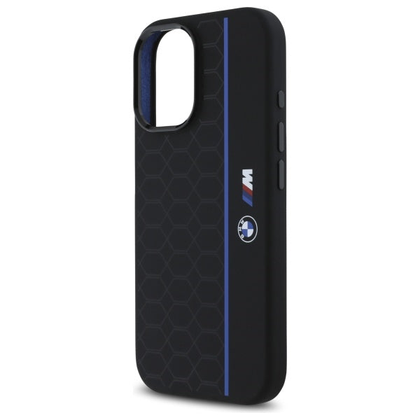 BMW MagSafe dėklas iPhone 16 6.1 – juodas