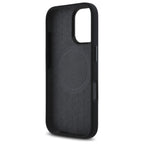 BMW M silikoninis MagSafe dėklas iPhone 16 – juodas