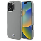BMW MagSafe dėklas iPhone 16 Pro Max – pilkas
