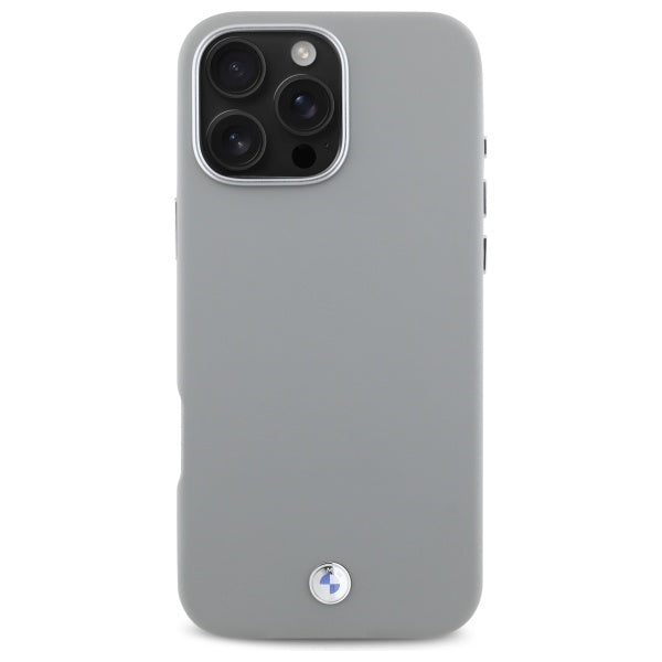 BMW MagSafe dėklas iPhone 16 Pro Max – pilkas