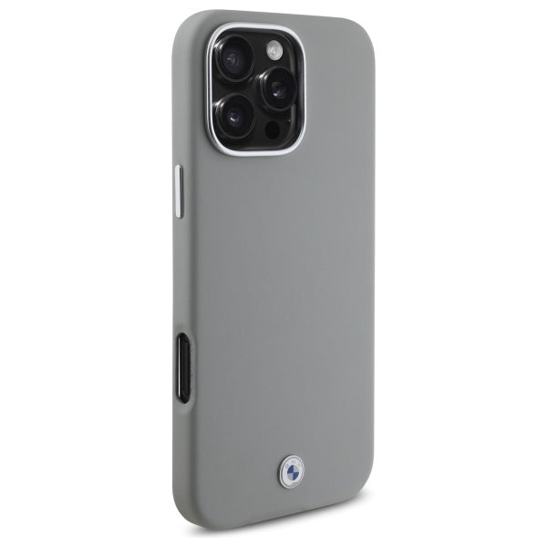 BMW MagSafe dėklas iPhone 16 Pro Max – pilkas