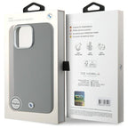 BMW MagSafe dėklas iPhone 16 Pro Max – pilkas