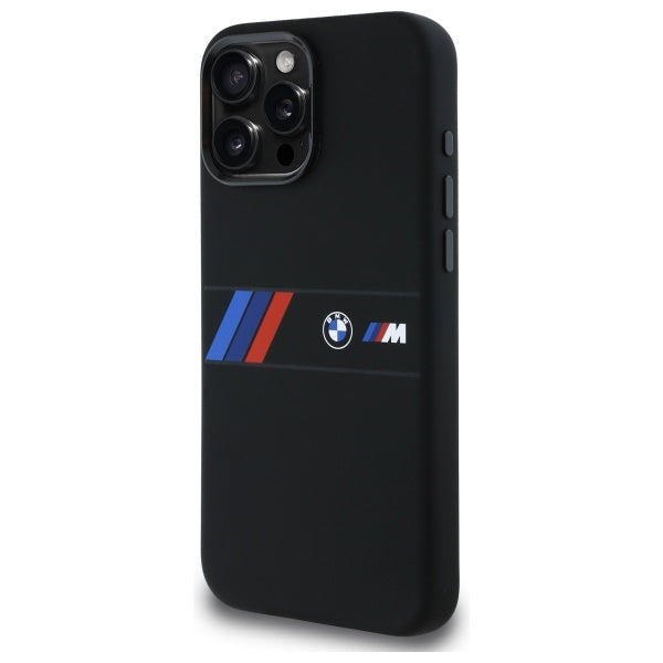 BMW MagSafe dėklas iPhone 16 Pro Max – juodas