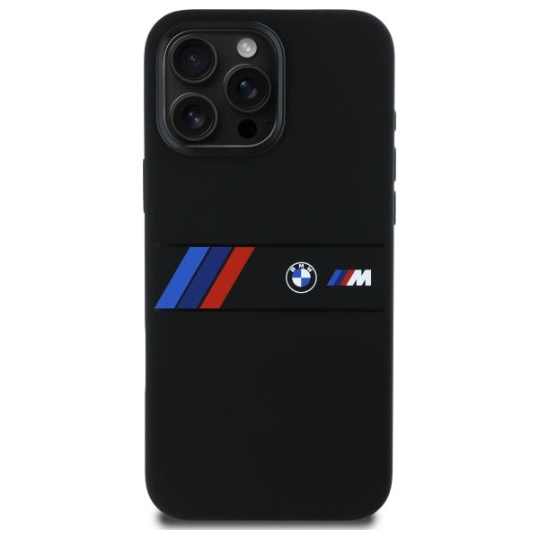 BMW MagSafe dėklas iPhone 16 Pro Max – juodas