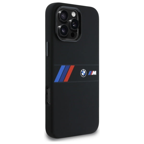 BMW MagSafe dėklas iPhone 16 Pro Max – juodas