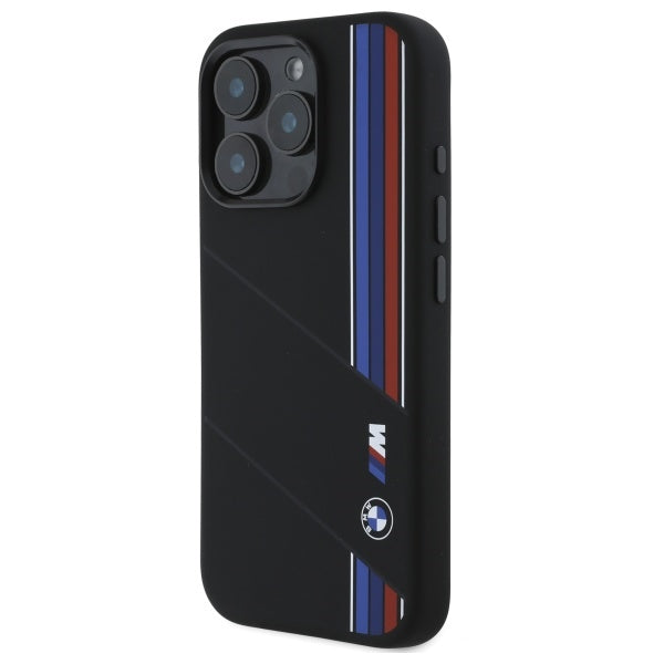 BMW MagSafe dėklas iPhone 16 Pro Max – juodas